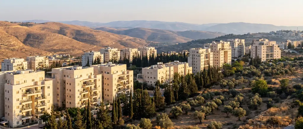 The Beit Shemesh valley at golden hour